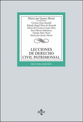 LECCIONES DE DERECHO CIVIL PATRIMONIAL de Maria Jose Santos Moron