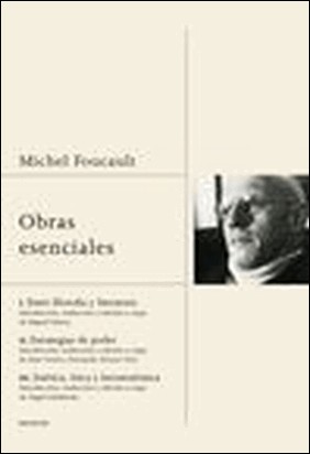 OBRAS ESENCIALES de Michel Foucault